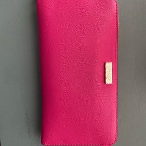 Kate Spade Wallet Hot Pink